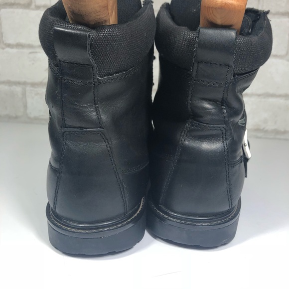 Vtg Skechers SKX 93927L Lace Up Combat Boots - Picture 5 of 8